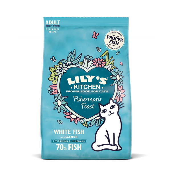 White Fish & Salmon Dry Food 2Kg