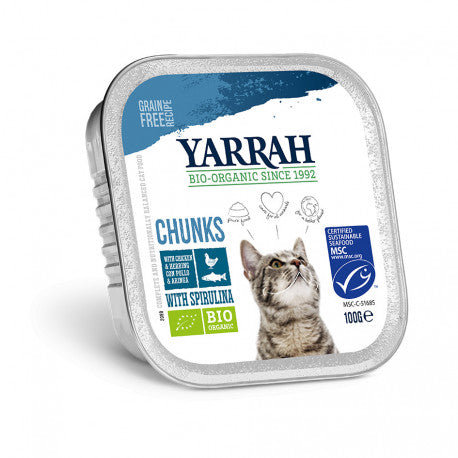 Yarrah Org. Cat Alu Chunks Fish (MSC)