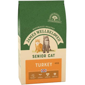 James Wellbeloved Senior Cat Food Turkey and Rice 4kg