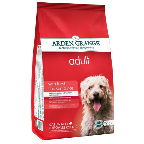 Arden Grange Adult Chicken & Rice Dry Dog Food